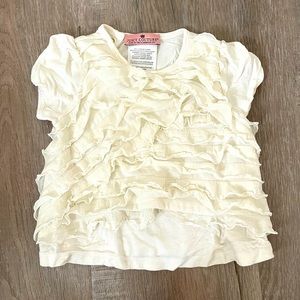 Juicy Couture ruffled top